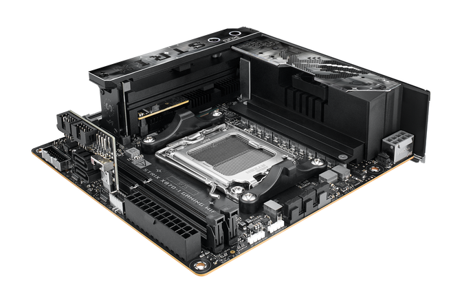 ASUS ROG Strix X870-I Gaming WiFi motherboard, AMD X870, Socket AM5, DDR5 image number 7