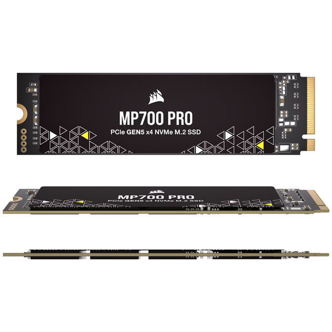 Corsair MP700 Pro NVMe SSD, PCIe 5.0 M.2 Typ 2280 - 1 TB image number 2
