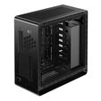 Jonsbo UMX6S E-ATX Mid Tower, Tempered Glass - Black image number null