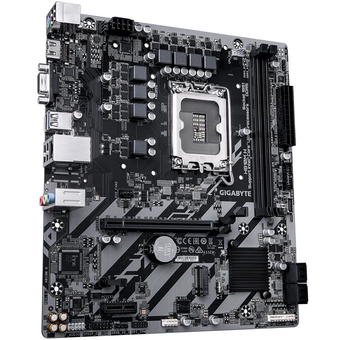 GIGABYTE H810M H motherboard, LGA 1851 socket, Intel H810, Micro-ATX, DDR5 image number 1