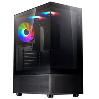 ADATA XPG Invader X Mini PC-Geh&auml;use, Midi-Tower, ATX, Tempered Glass - schwarz