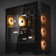 KingForge Gaming-PC Silber, AMD Ryzen 5 9500F, RX 9060 XT 16GB, Phanteks Eclipse G370A &ndash; Fertig-PC mit Windows image number null