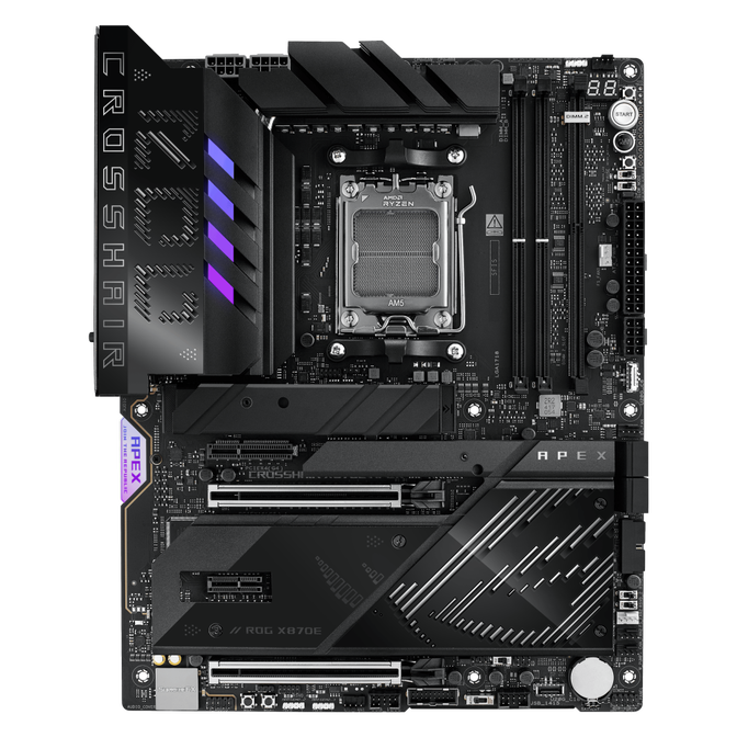 ASUS ROG Crosshair X870E APEX Mainboard, Sockel AM5, AMD X870E, ATX, DDR5 image number 1