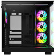 Thermaltake View 380 XL WS ARGB PC Case, Mid Tower, ATX, ARGB, Tempered Glass - Black image number null