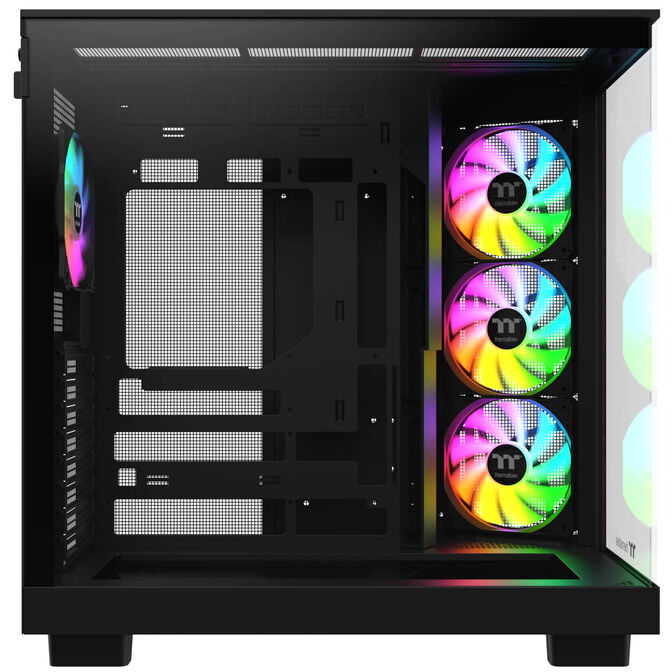 Thermaltake View 380 XL WS ARGB PC Case, Mid Tower, ATX, ARGB, Tempered Glass - Black image number 8