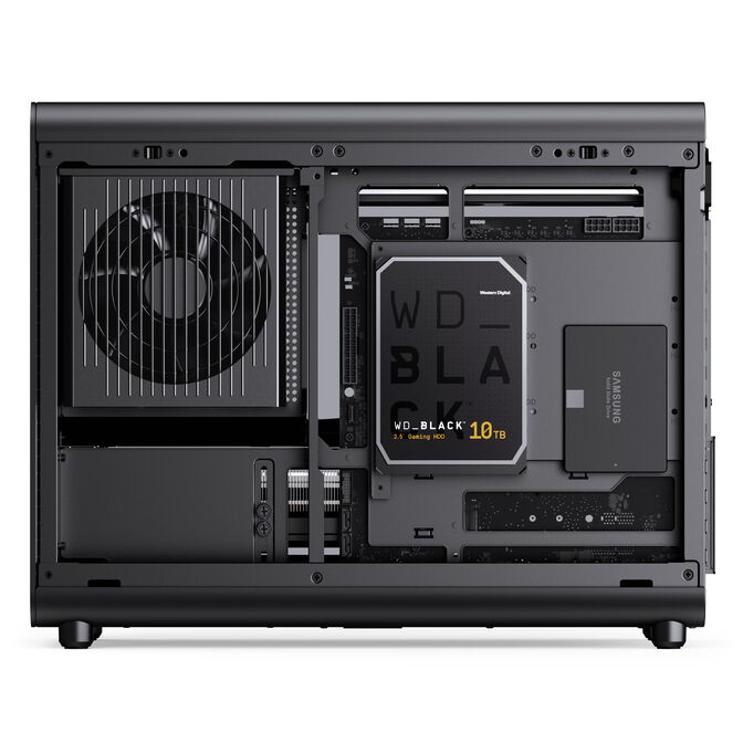 Jonsbo D33 STD PC-Geh&auml;use, Micro-ATX Geh&auml;use, mATX, Tempered Glass - schwarz image number 14