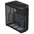 APNX V1 PC-Geh&auml;use, Midi-Tower, ATX, Tempered Glass - Holz, schwarz image number null