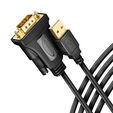 AXAGON ADS-1PQN Adapter Cable, RS-232 COM Port to USB 2.0 - FT232RL Chip image number null