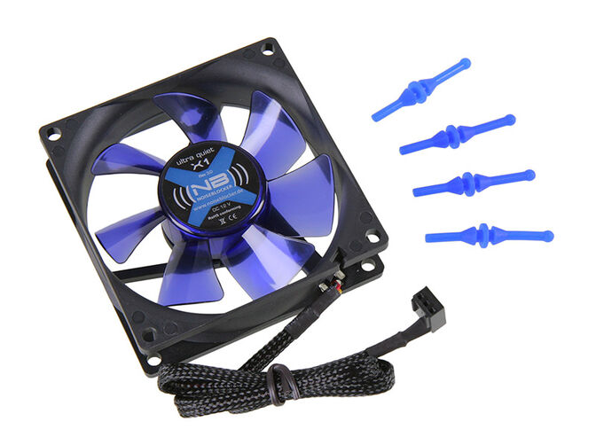 Noiseblocker BlackSilent Fan X1 - 80mm image number 2
