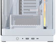 Corsair FRAME 4500X LX-R RGB PC-Geh&auml;use, Midi-Tower, E-ATX, Tempered Glass - wei&szlig; image number null
