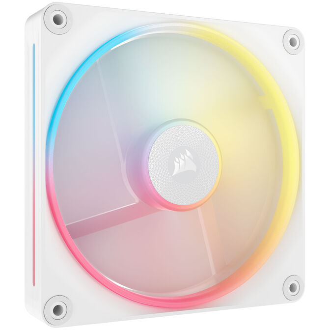 Corsair iCUE Link LX140-R RGB L&uuml;fter, PWM - 2er-Pack, 140mm, wei&szlig; image number 3