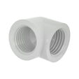 Barrow Adapter 90 Degree G1/4 Inch Female to G1/4 Inch Female - White image number null