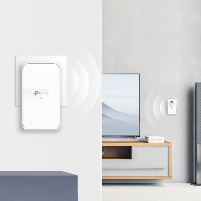 TP-Link TL-WPA7619 KIT Powerline-WLAN-Adapter, Dual-Band Wi-Fi, mit Steckdose - wei&szlig; image number 2