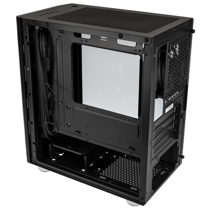 SilverStone Fara H1M, Tempered Glass - black image number 8