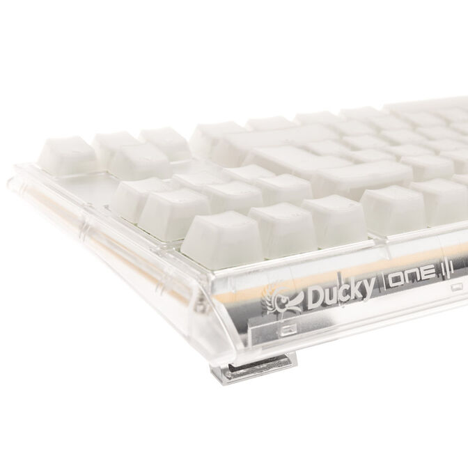 Ducky One 3 Aura White TKL Gaming Tastatur, RGB LED - MX-Speed-Silver image number 6
