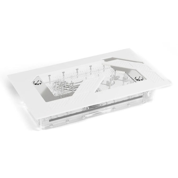 Alphacool Apex Distroplate f&uuml;r Dark Base Pro 901, mit Apex Pumpe, RGB - wei&szlig; image number 0