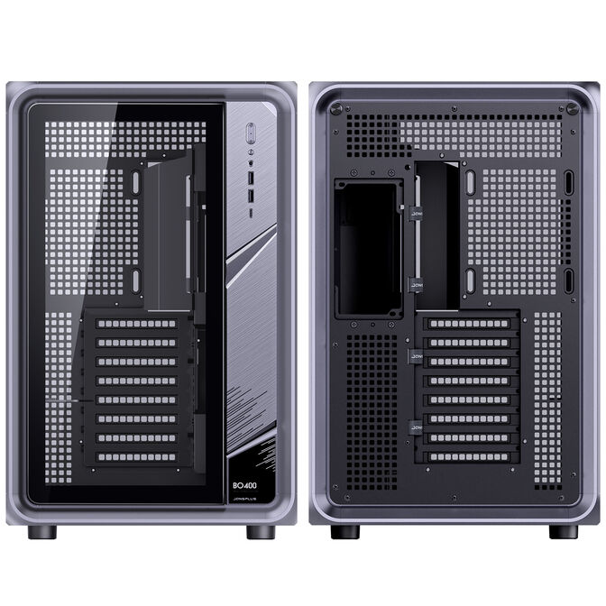 Jonsplus BO400 PC-Geh&auml;use, Midi-Tower, ATX, Tempered Glass &ndash; gunmetal grey image number 18