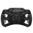 Asetek SimSports Invicta Formula Lenkrad, 4,3-Zoll-LCD, USB-C - Red on Black Edition image number null
