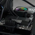 Corsair Vengeance DDR5-5600 RAM, CL40, XMP 3.0 - 128 GB Quad Kit, black image number null