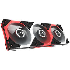 ASUS ROG Eurux GR120 ARGB PWM L&uuml;fter - Reverse Blade, 3er-Pack, schwarz Bonus