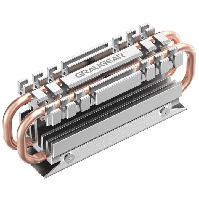 Graugear Heatpipe K&uuml;hlk&ouml;rper f&uuml;r M.2 2280 SSD image number 0