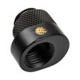 Bitspower X-Cross Extension Offset - carbon black image number null