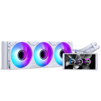 Phanteks Glacier One 360M25 LCD AiO-Wasserk&uuml;hlung, 6-Zoll-Display - 360mm, wei&szlig;