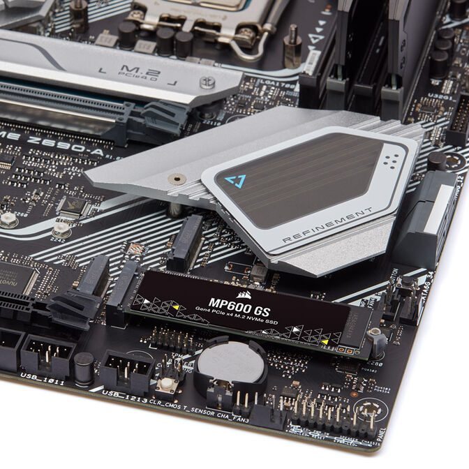 Corsair MP600 GS NVMe SSD, PCIe 4.0 M.2 Type 2280 - 500 GB image number 6