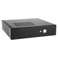 Akasa Cypher Thin-Mini-ITX Geh&auml;use inkl. 120W Netzteil, OEM - schwarz