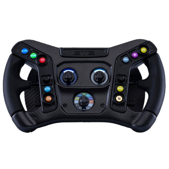 VPG Sim Mustang GT3 Lenkrad, offiziell lizenziert, ARGB - carbon image number 0