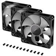 Corsair RS ARGB PWM Fan - Triple-Pack, 120mm, black image number null