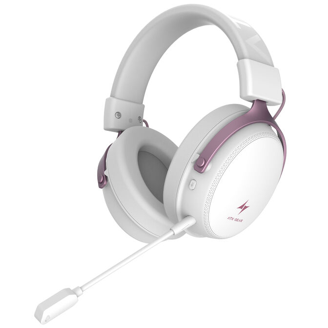 ATK Neptune N9 Ultra kabelloses Gaming-Headset - wei&szlig;/pink image number 1