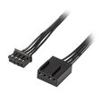 SilverStone Shark Force L&uuml;fter, 160mm - schwarz image number null