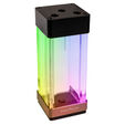 Bitspower Premium Cubiod Ausgleichsbeh&auml;lter 150 mm - Acryl image number null