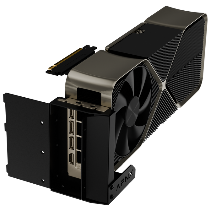 APNX Vertical GPU Mounting Kit 2 - black image number 2