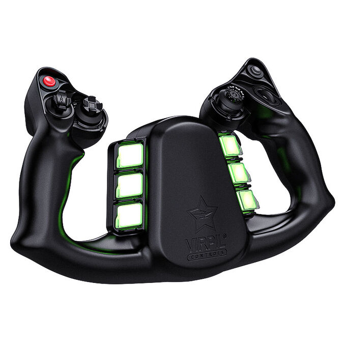 VIRPIL Controls Constellation VEGA Yoke Handle, Easy-Connect - black image number 0