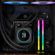 Corsair Vengeance RGB DDR5-6000 RAM, CL36, EXPO - 32 GB Dual-Kit, grey image number null