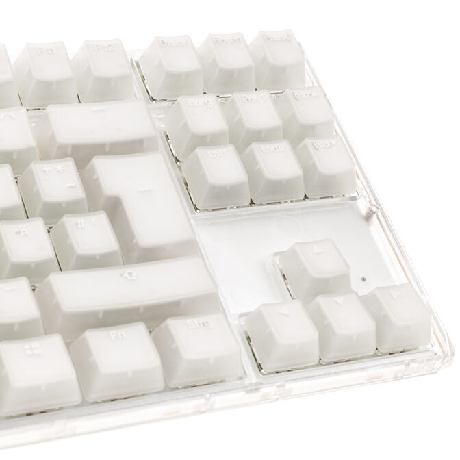 Ducky One 3 Aura White TKL Gaming Tastatur, RGB LED - MX-Speed-Silver image number 7