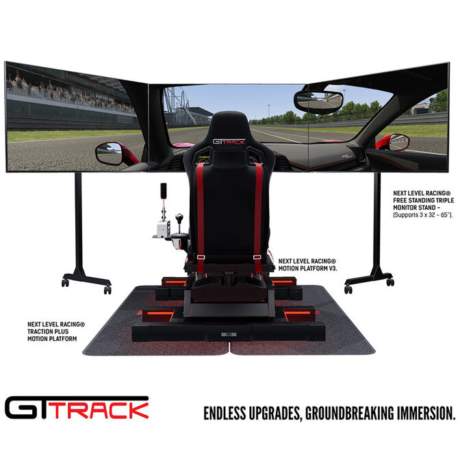 Next Level Racing GTtrack Simulator Cockpit image number 7