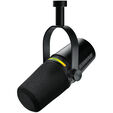 Shure MV7+ Podcast Mikrofon XLR/USB Bundle - schwarz mit Stativ image number null