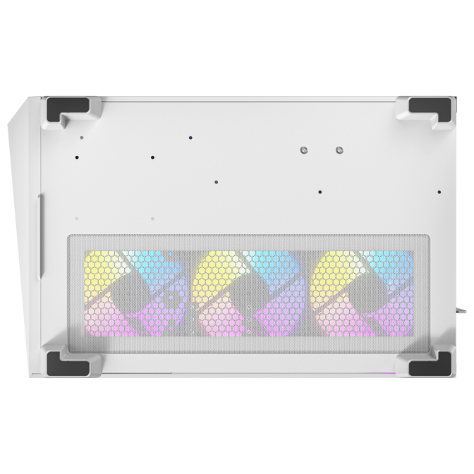 Antec C5 PC case, mid tower, ATX, RGB, tempered glass - white image number 11