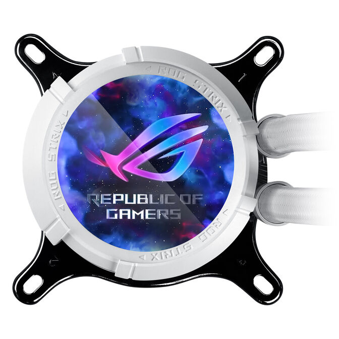 ASUS ROG Strix LC III 360 ARGB LCD All-in-One-Wasserk&uuml;hlung - 360mm, wei&szlig; image number 5