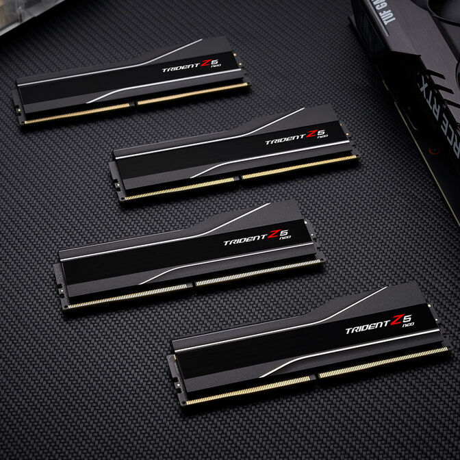 G.Skill Trident Z5 Neo DDR5-5600 RAM, CL30, EXPO - 32 GB Dual-Kit, black image number 6