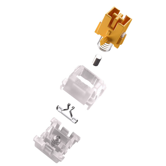 Glorious Panda HE Silent Switches, Hall Effect, Tactile, MX Stem, 45g - Lubed, 36 Pieces image number 6