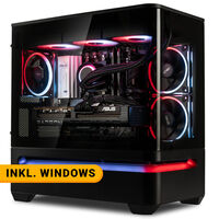 King Mod Systems Powered by ASUS Gaming-PC BattleReady Plus, AMD Ryzen 7 7800X3D, RX 9070 XT - Fertig-PC mit Windows