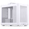 Jonsbo C6 MAX PC case, mini case, Micro-ATX, Tempered Glass - white