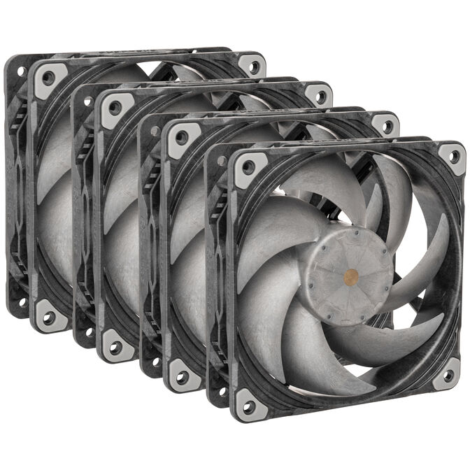 PHANTEKS T30 PWM 120mm L&uuml;fter - schwarz + 3er Pack image number 0
