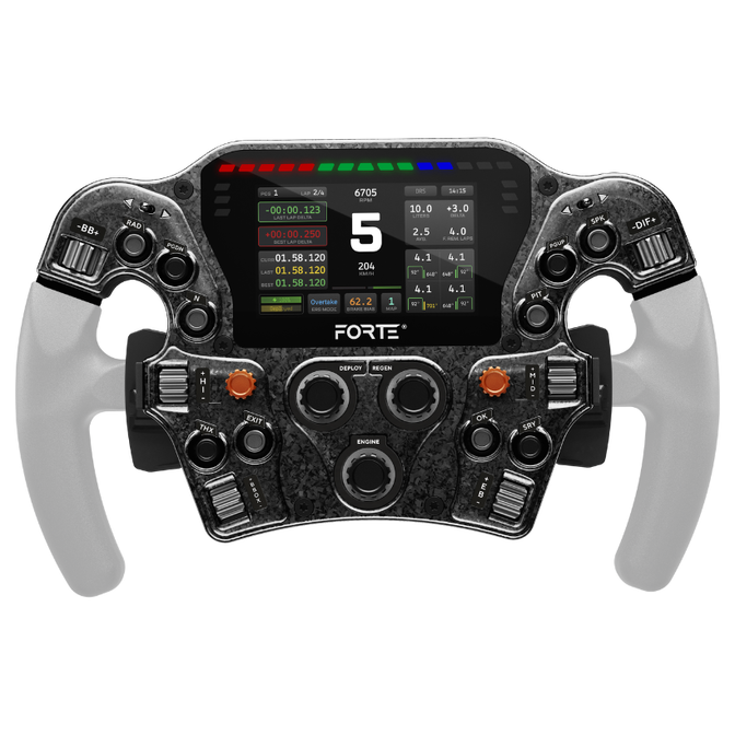 Asetek SimSports Forte Formula Pro Wheel Konfigurator image number 1