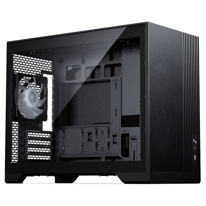 Phanteks XT M3 PC-Geh&auml;use, Mini-Geh&auml;use, mATX, RGB, Tempered Glass - inklusive 3x 120-mm-L&uuml;fter, schwarz image number 1