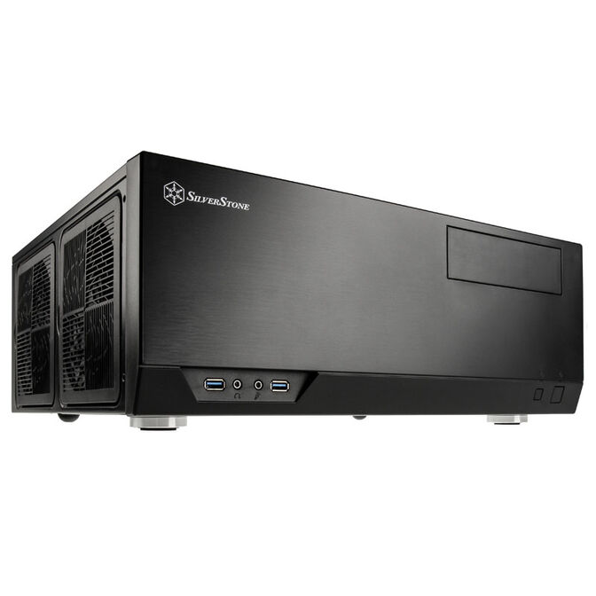 SilverStone SST-GD09B USB 3.0 Grandia Desktop - schwarz image number 0